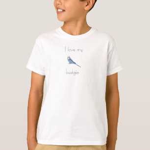 I love my budgie kids T-Shirt