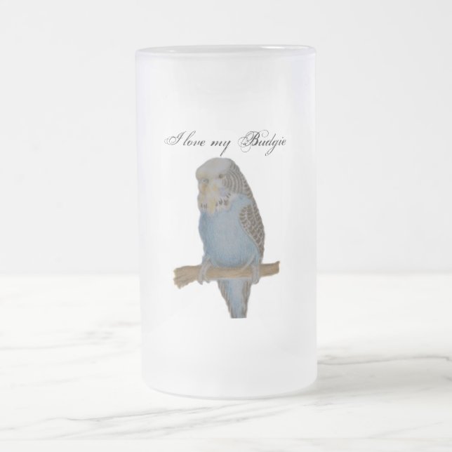 I love my Budgie Mug (Center)