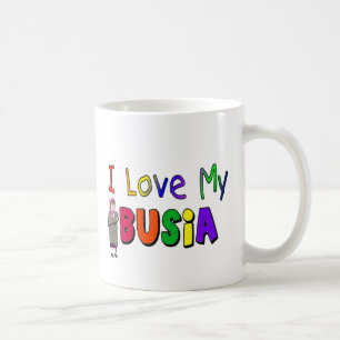 I Love my Busia (Polish Grandmother) Coffee Mug
