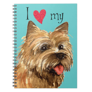 I Love my Cairn Terrier Notebook