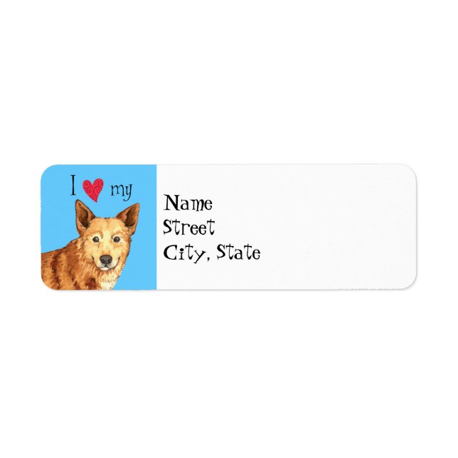 I Love my Canaan Dog (Front)