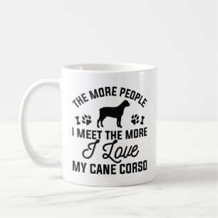 I Love My Cane Corso Coffee Mug