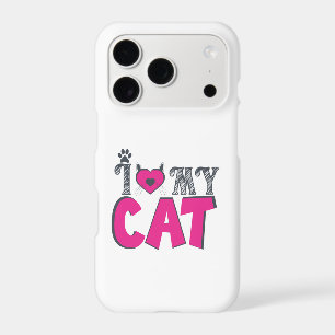 I Love My Cat – Cute Pet Lover Design