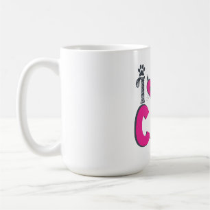 I Love My Cat – Cute Pet Lover Design Coffee Mug