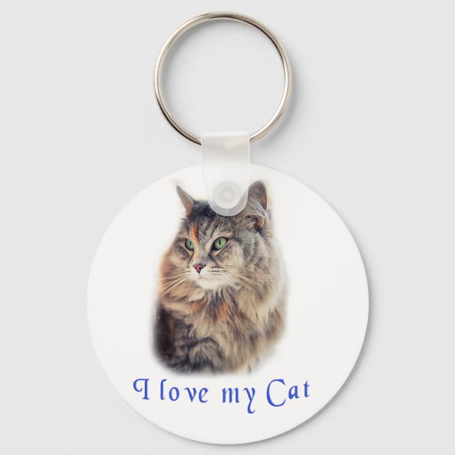 I love my Cat Key Ring (Front)
