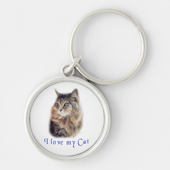 I love my Cat Key Ring (Front)