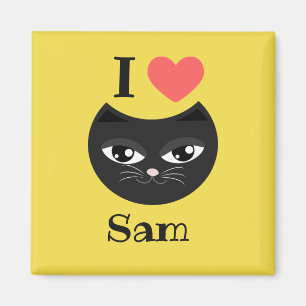 I love my cat magnet
