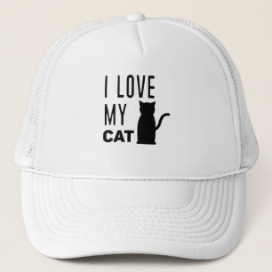 I love my Cat Trucker Hat