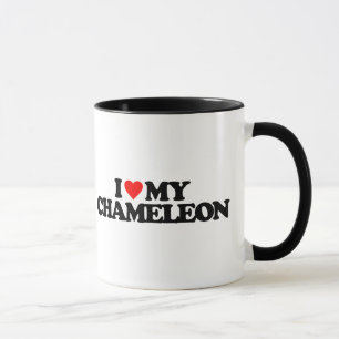 I LOVE MY CHAMELEON MUG