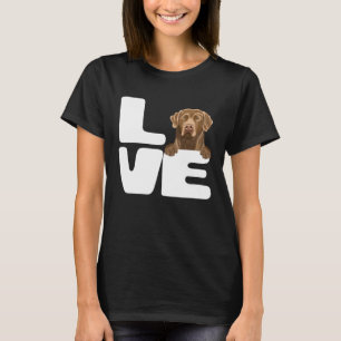 I Love My Chesapeake Bay Retriever Dog T-Shirt