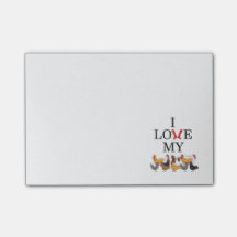 I Love My Chickens Post-It Notes