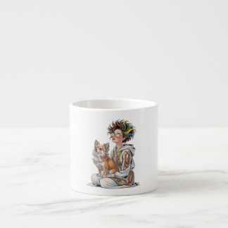 i love my chihuahua espresso cup