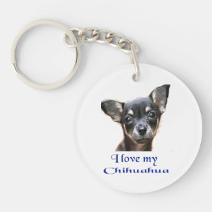 I love my Chihuahua Key Ring
