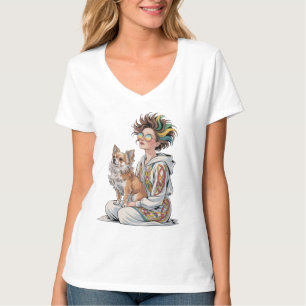  i love my chihuahua  T-Shirt
