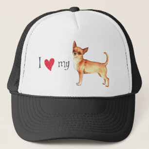 I Love my Chihuahua Trucker Hat