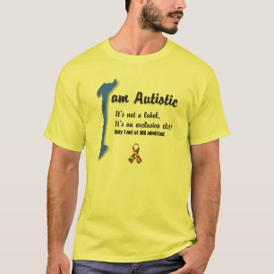 I love my child with autism - unique t-shirt desig