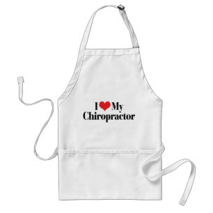 I Love My Chiropractor Standard Apron