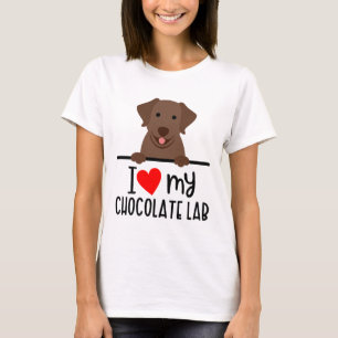 I Love My Chocolate Lab T-Shirt