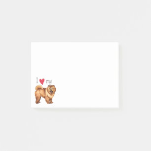 I Love my Chow Chow Post-it Notes