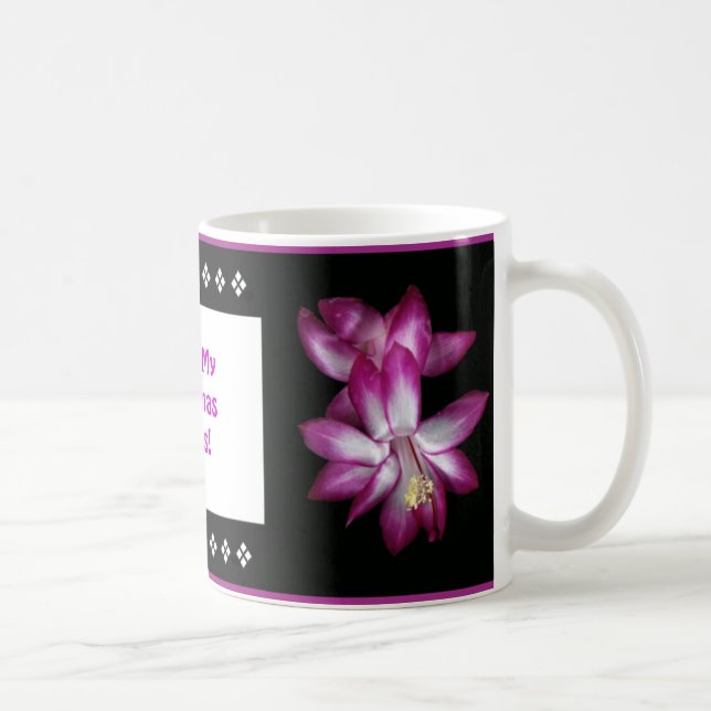 I Love My Christmas Cactus Mug (Right)