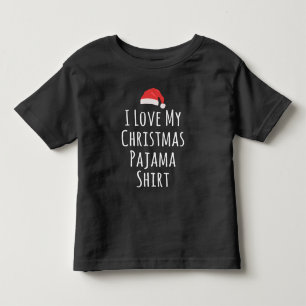 I love my Christmas Pajama Shirt