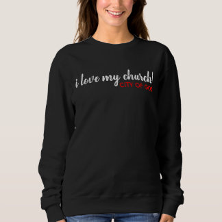 i Love My Church Long Sleeve Tee