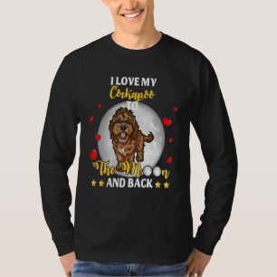 I Love My Cockapoo Funny Dog Owner Lover Valentine T-Shirt
