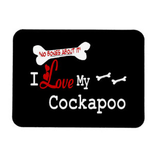 I Love My Cockapoo Magnet