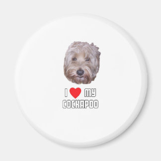 I Love my Cockapoo Magnet