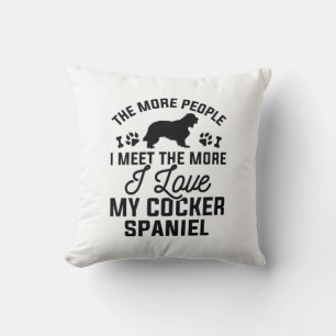 I Love My Cocker Spaniel Cushion