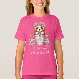 I LOVE my Cocker Spaniel T-Shirt