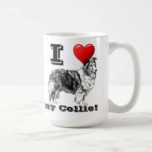 I Love my Collie Mug