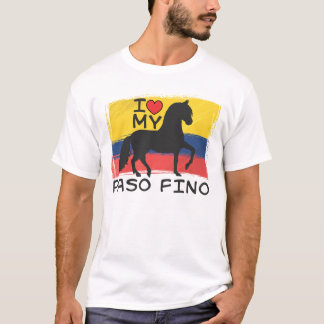 I Love My Colombian Paso Fino T-Shirt