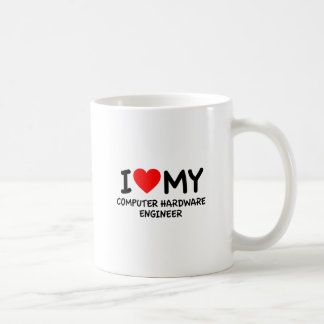 I love my computer hardware engineer coffee mug