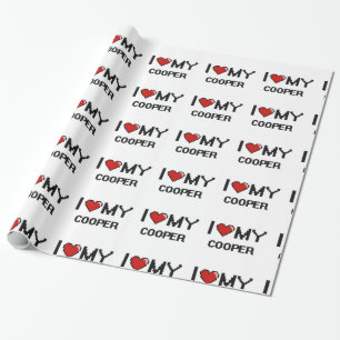 I love my Cooper Wrapping Paper