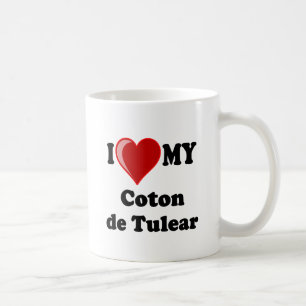 I Love My Coton De Tulear Dog Coffee Mug