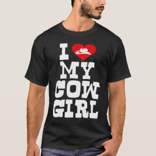 I Love My Cowgirl Western Texas Urban T-Shirt