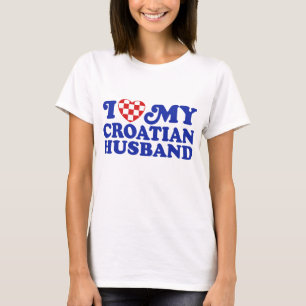 I love My Croatian Husband T-Shirt