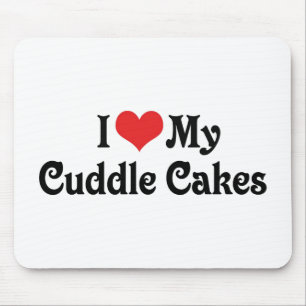 I Love My Cuddle Cakes Mouse Mat