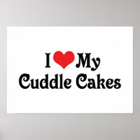 I Love My Cuddle Cakes