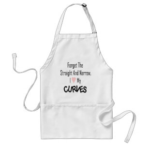 I Love My Curves-BBQ Apron