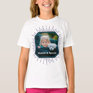 I Love My Cute Dog Pup Pet Girls Photo Fun T-Shirt