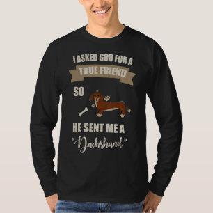 I Love My Dachshund   T-Shirt