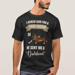 I Love My Dachshund   T-Shirt