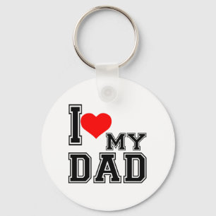 i LOVE MY DAD Key Ring