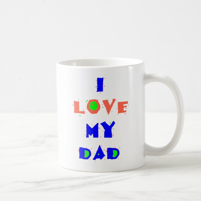 I Love My DAD Mug (Right)