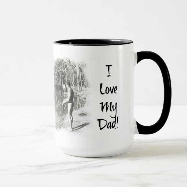 I Love My Dad! Mug (Right)