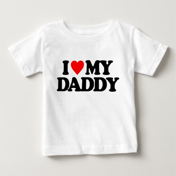 I Love Daddy Baby Clothes & Shoes | Zazzle.co.uk