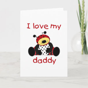 I Love My Daddy (boy bug) Card