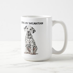 I Love My Dalmatian Coffee Mug